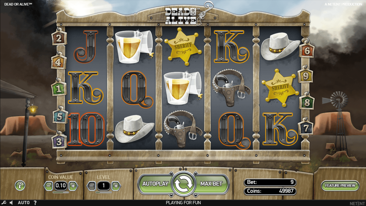 Dead or Alive slot machine